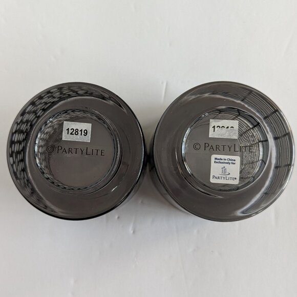 Discontinued PartyLite Black/Clear Votive Candle Holders Not Available on Site - Picture 4 of 4